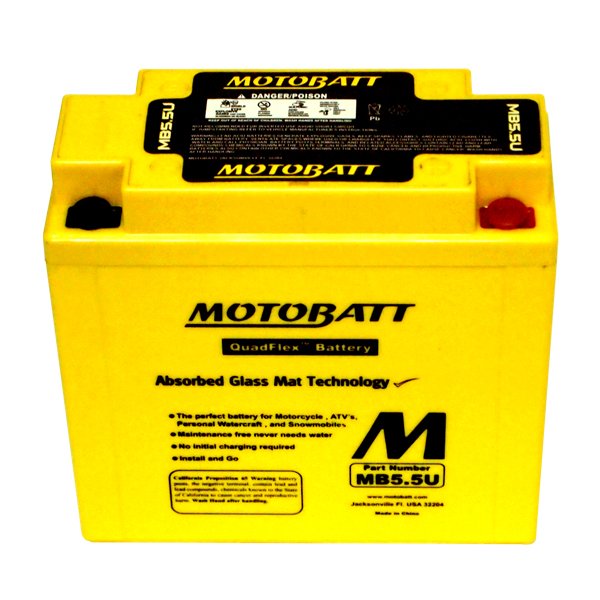 MOTOBATT MB5.5U 7Ah 90A 12V