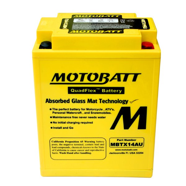 MOTOBATT MBTX14AU 16,5Ah 210A 12V