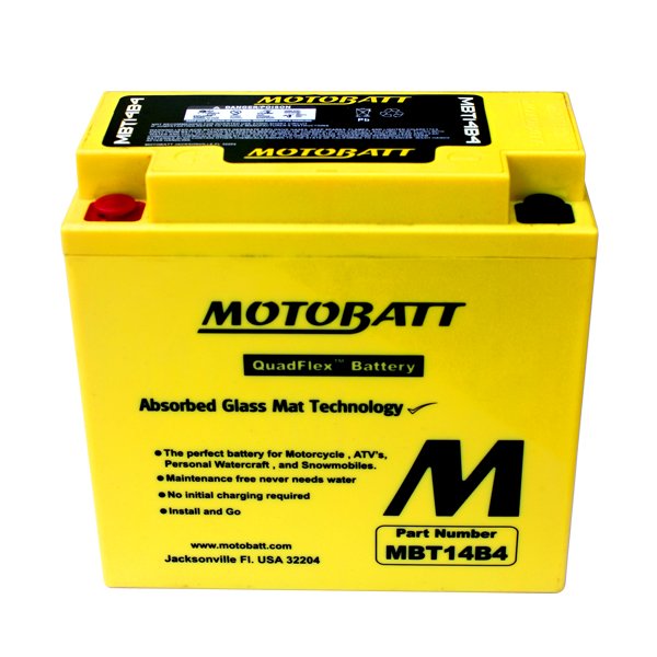 MOTOBATT MBT14B4 13Ah 175A 12V