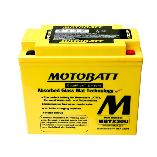 MOTOBATT MBTX20U 21Ah 310A 12V