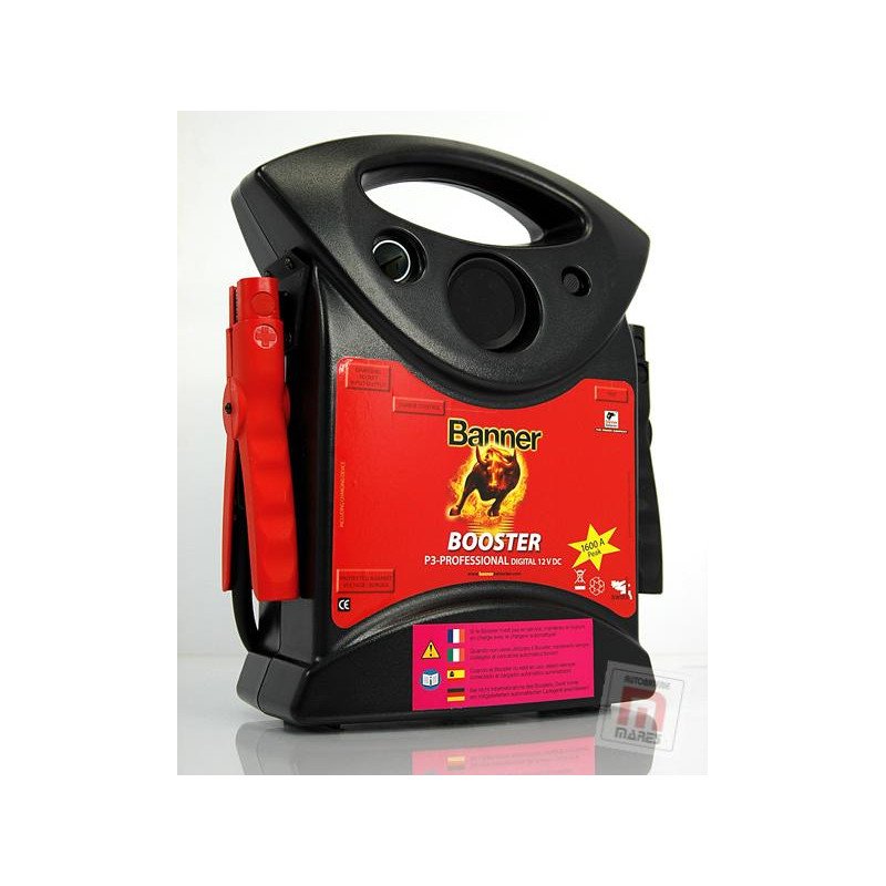 Booster Banner P3 Profesional 12V 1600A EVO MAX
