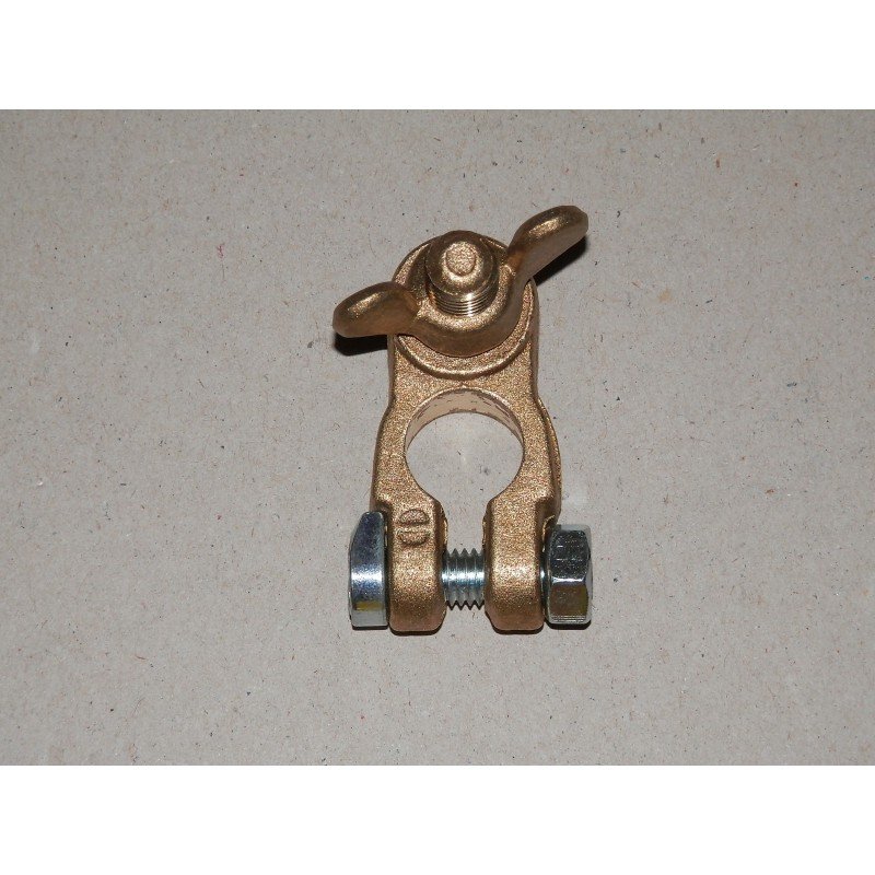 GRISONI bateriová svorka, 15,9 mm(-), křídlová matice, 10mm