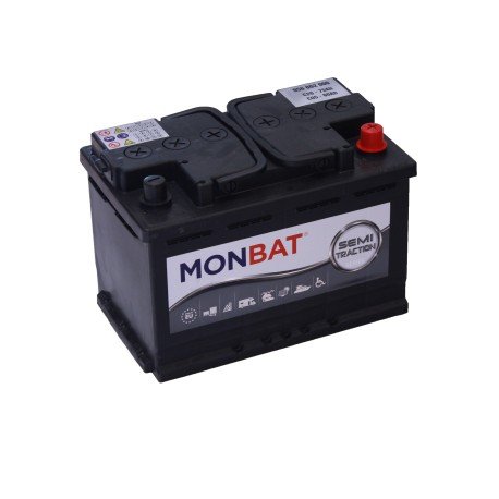 Trakční baterie Monbat Semi-Traction MP75 75Ah 12V