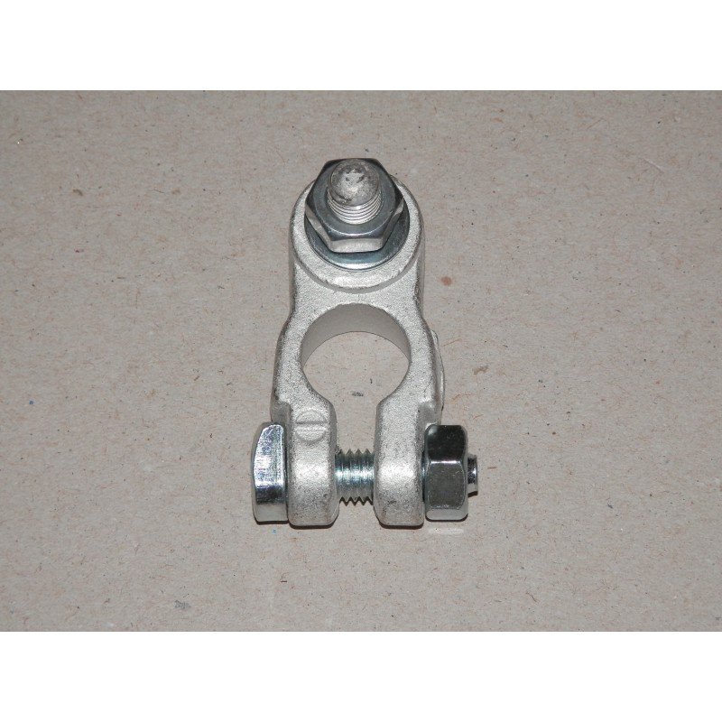 GRISONI bateriová svorka 15,9 mm(-), cín, upevňovací matice, 8mm