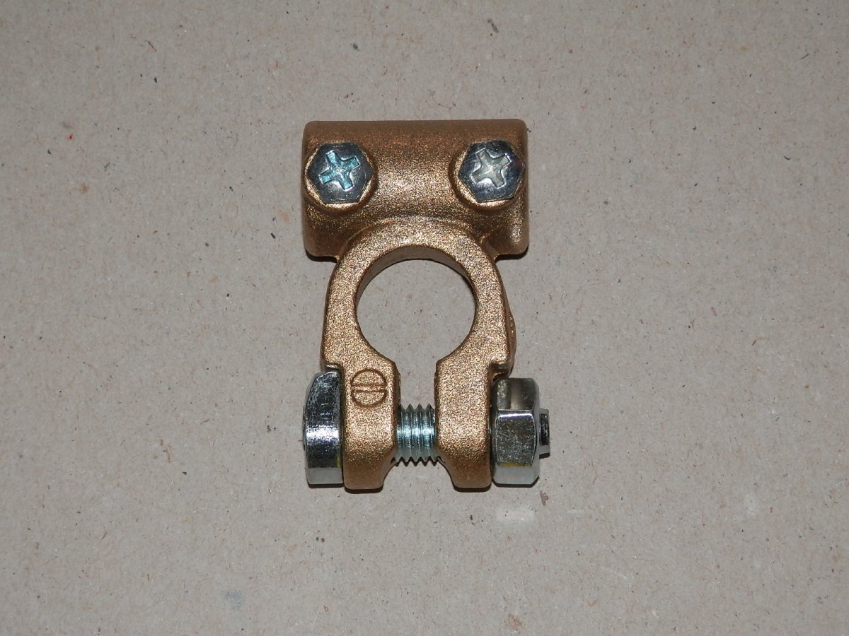 GRISONI bateriová svorka 15,9 mm(-), upevňovací šrouby, kabel 50-70mm