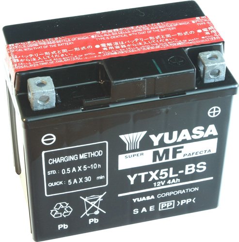 Motobaterie YUASA YTX5L-BS