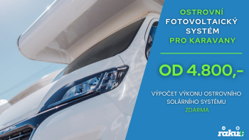 OSTROVNÍ SOLÁRNÍ SYSTÉM PRO KARAVANY A OBYTNÉ VOZY