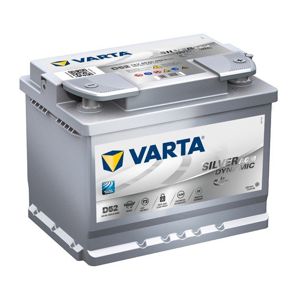 VARTA Silver dynamic AGM START-STOP 60Ah 680A 12V / 560901