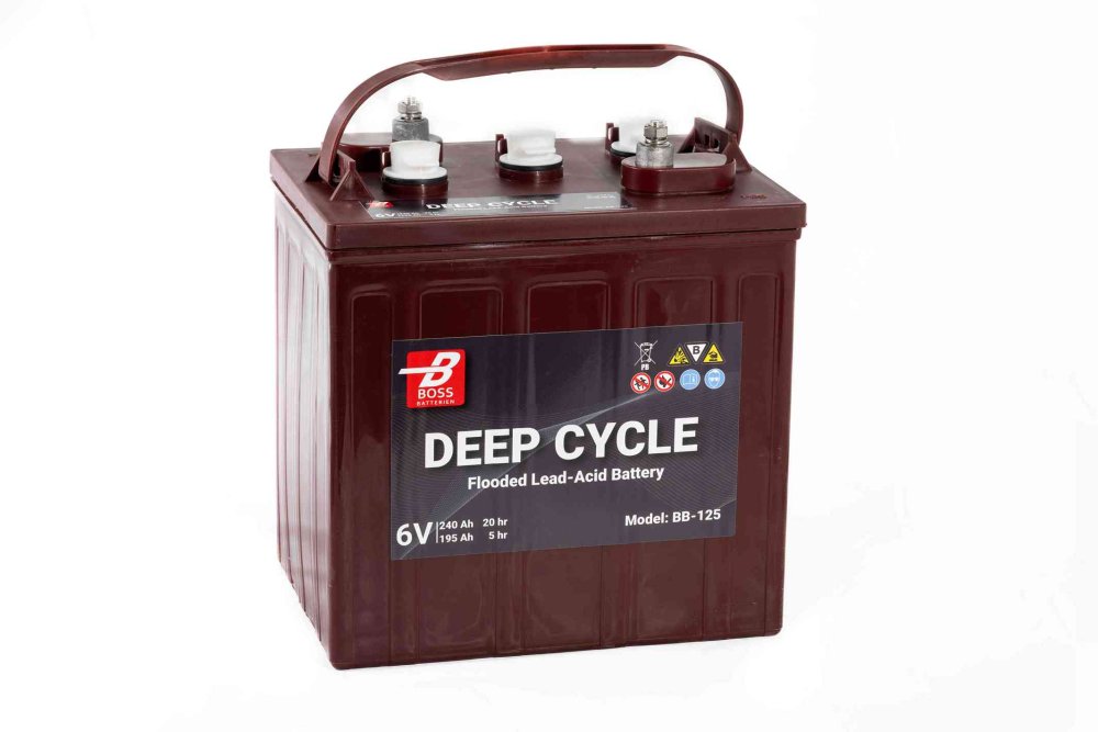 Trakční baterie BOSS 240Ah 6V Deep Cycle