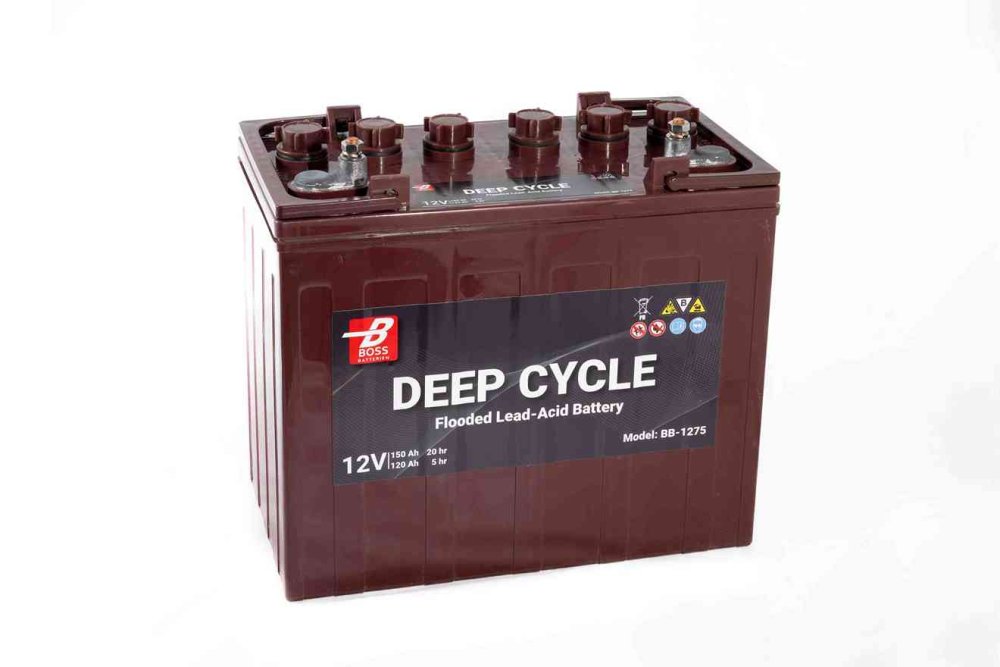 Trakční baterie BOSS 150Ah 12V Deep Cycle