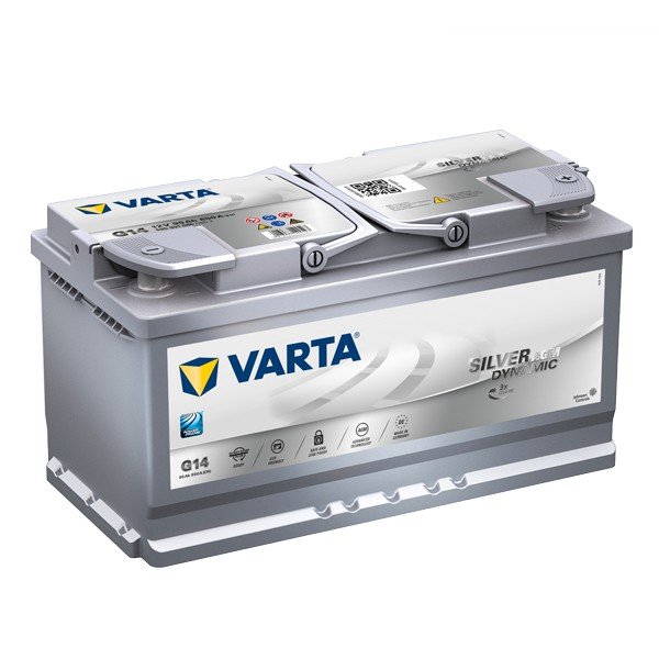 VARTA Silver dynamic AGM START-STOP 95Ah 850A 12V / 595901