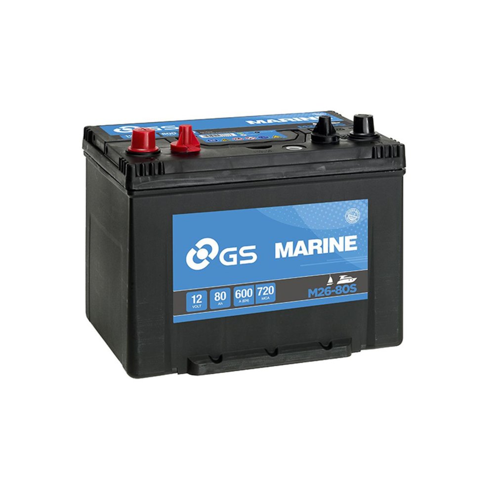 GS/YUASA MARINE 80Ah 12V / GS-M26-80