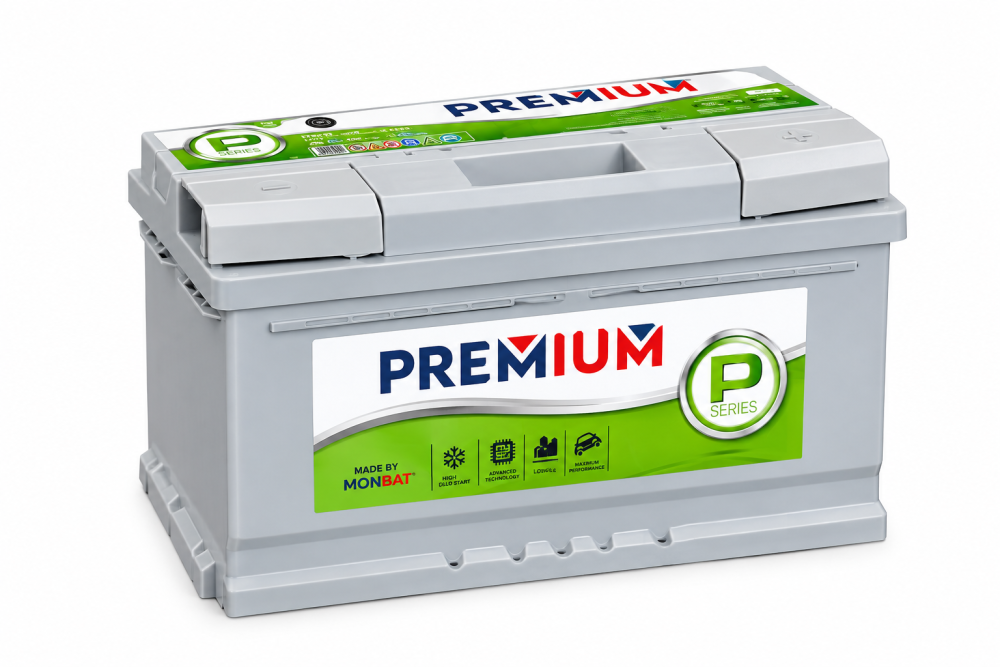 Autobaterie MONBAT PREMIUM 85Ah 12V 750A