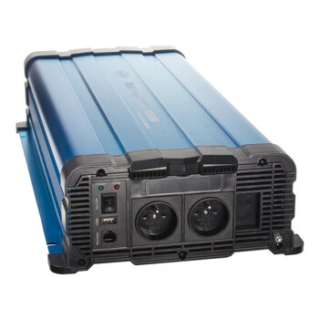 Sinusový měnič napětí z 12/230V, 4000W / dálkové ovládání s displejem