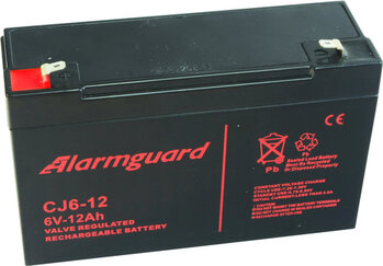Záložní akumulátor Alarmguard 12Ah 6V