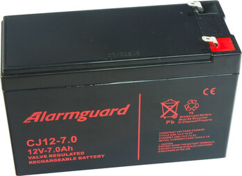 Záložní akumulátor Alarmguard 7Ah 12V