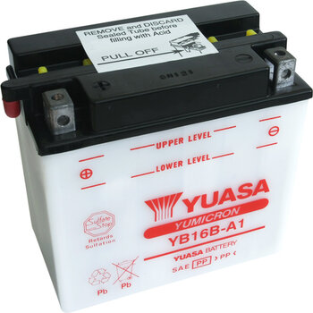 Motobaterie YUASA YB16B-A1