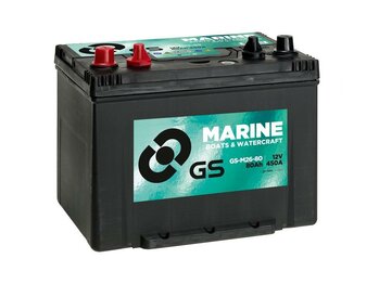 GS/YUASA MARINE 80Ah 12V / GS-M26-80