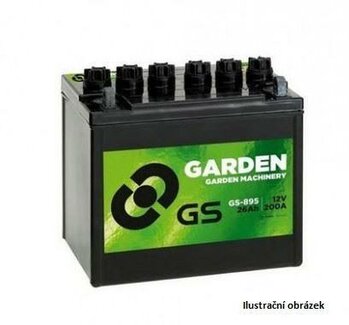 GS GARDEN 26Ah 12V  Pravá