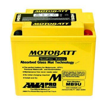 MOTOBATT MB9U 11Ah 140A 12V