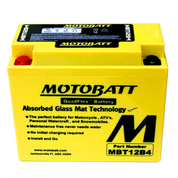 MOTOBATT MBT12B4 11Ah 150A 12V