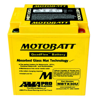 MOTOBATT MBTX30U 32Ah 390A 12V